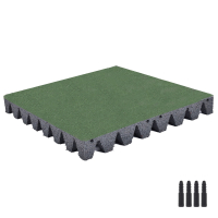 Fallsikringsmatte 50x50x6,5 cm inkl. Festepinner  835852