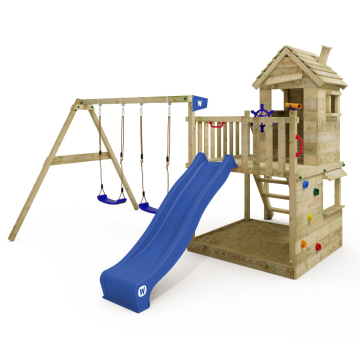 Lekestativ Wickey Smart Chalet med trapp  830585_k