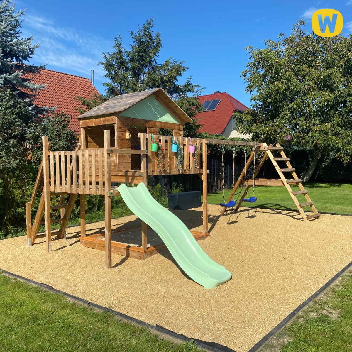 Lekehus på stolper Wickey Smart Seastar 820860_k