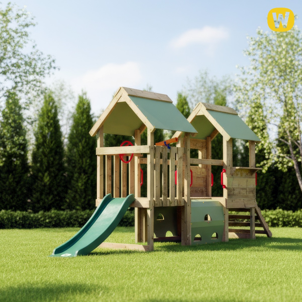 Småbarn-klatretårn Wickey My First Playground 2 833907_k