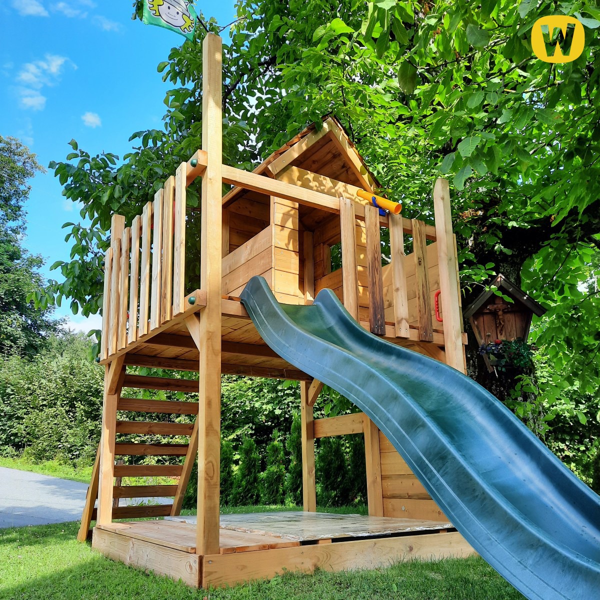 Lekehus på stolper Wickey Smart Shore 820029_k