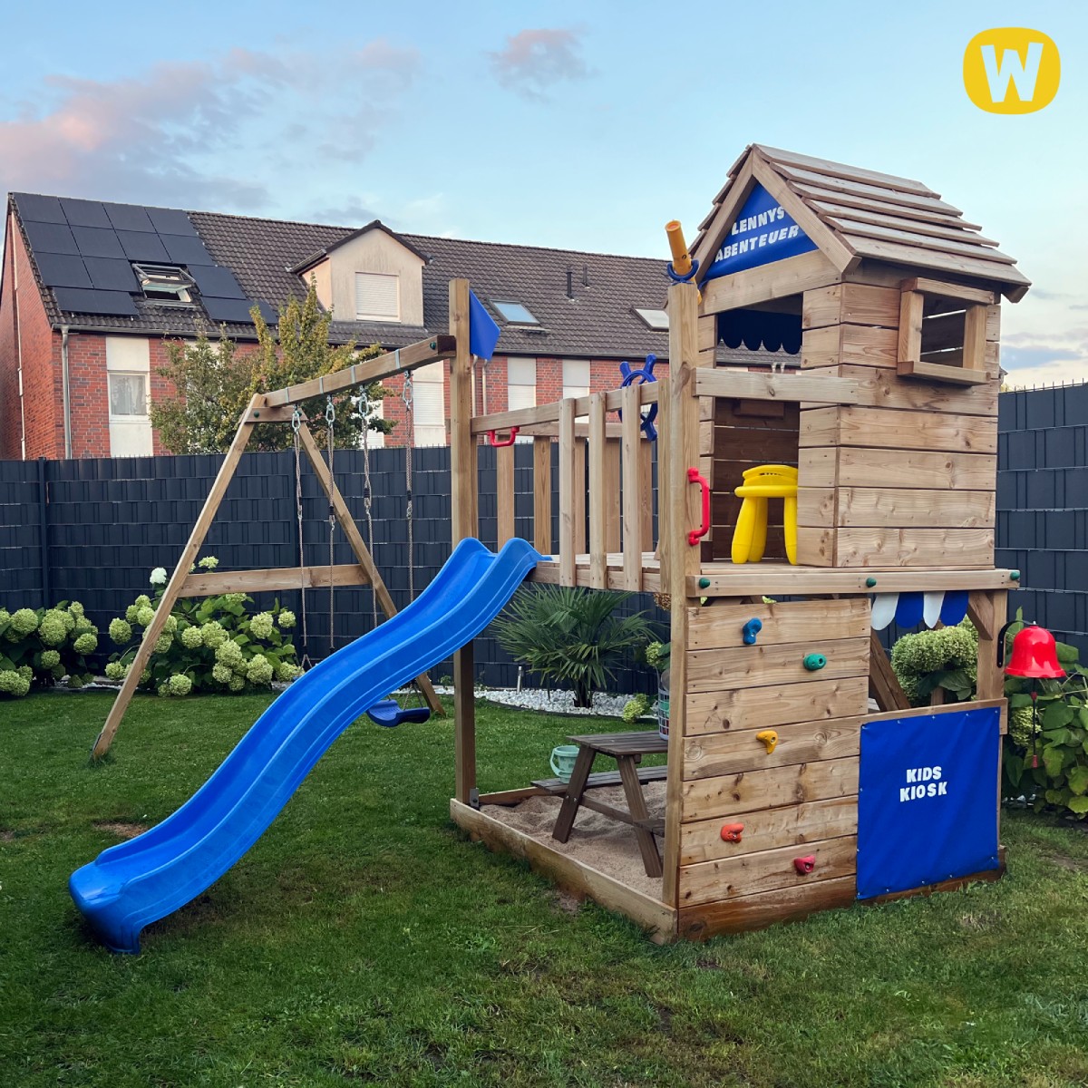 Klatretårn Wickey Smart Lodge 120 503999_k