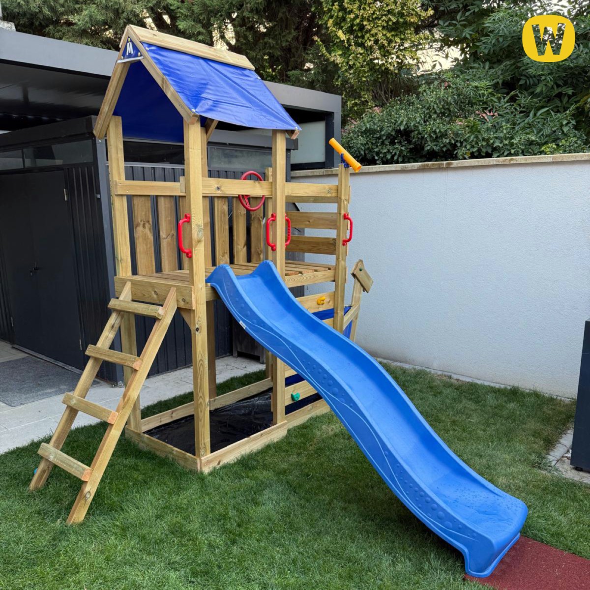 Lekestativ med sklie Wickey SpookyFlyer 1000240_k